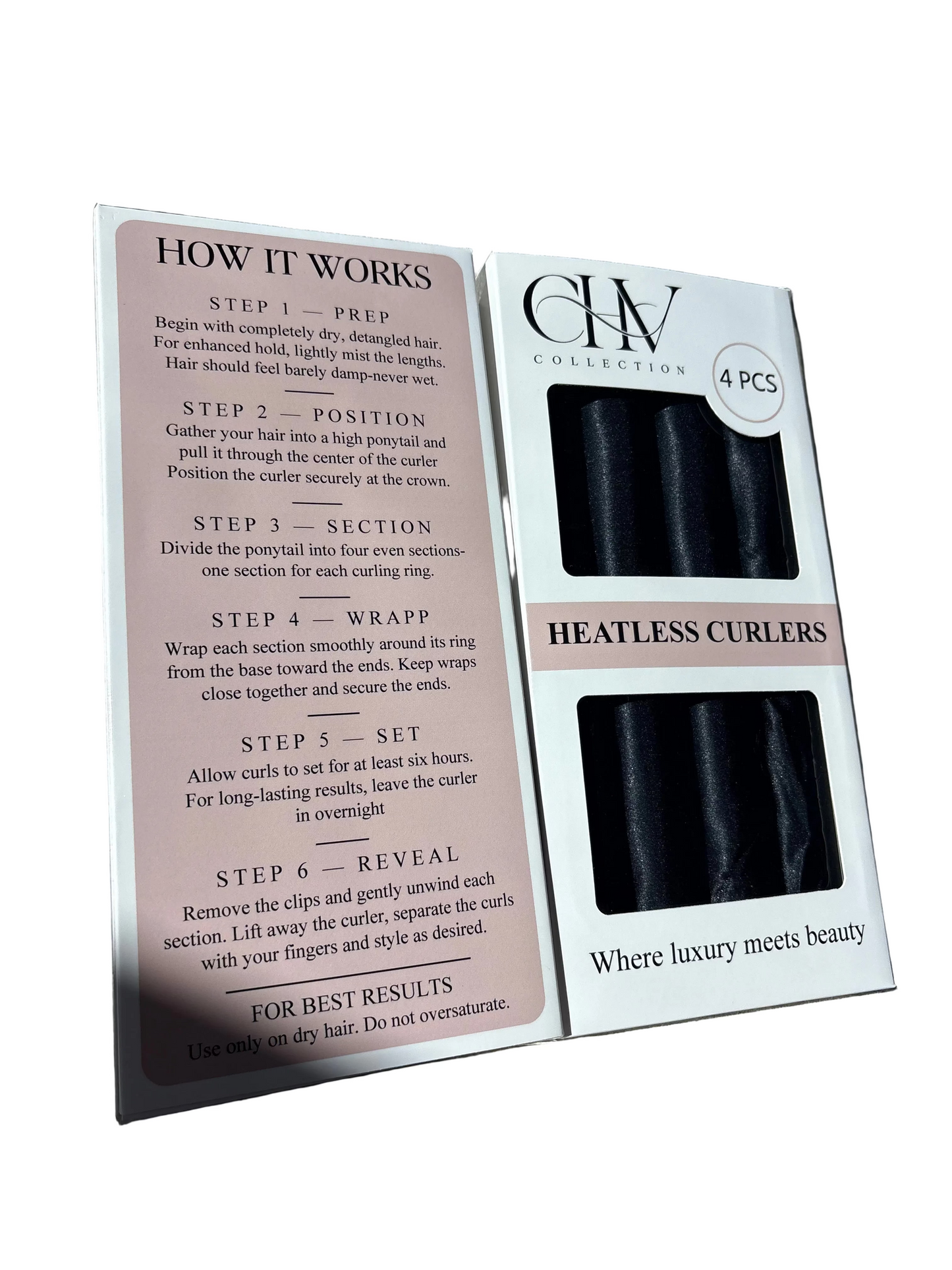Heatless Curler Set (4pcs)