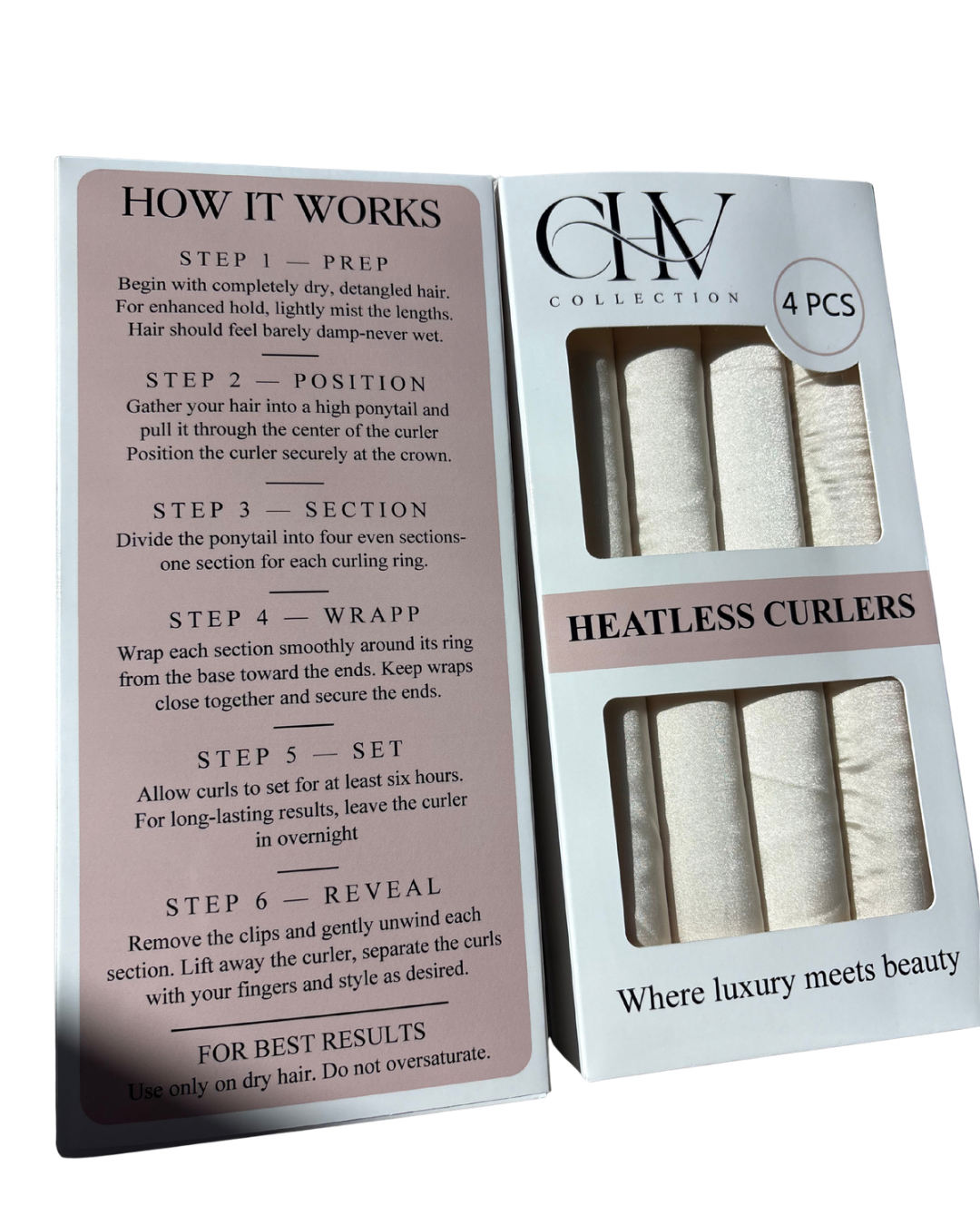 Heatless Curler Set (4pcs)